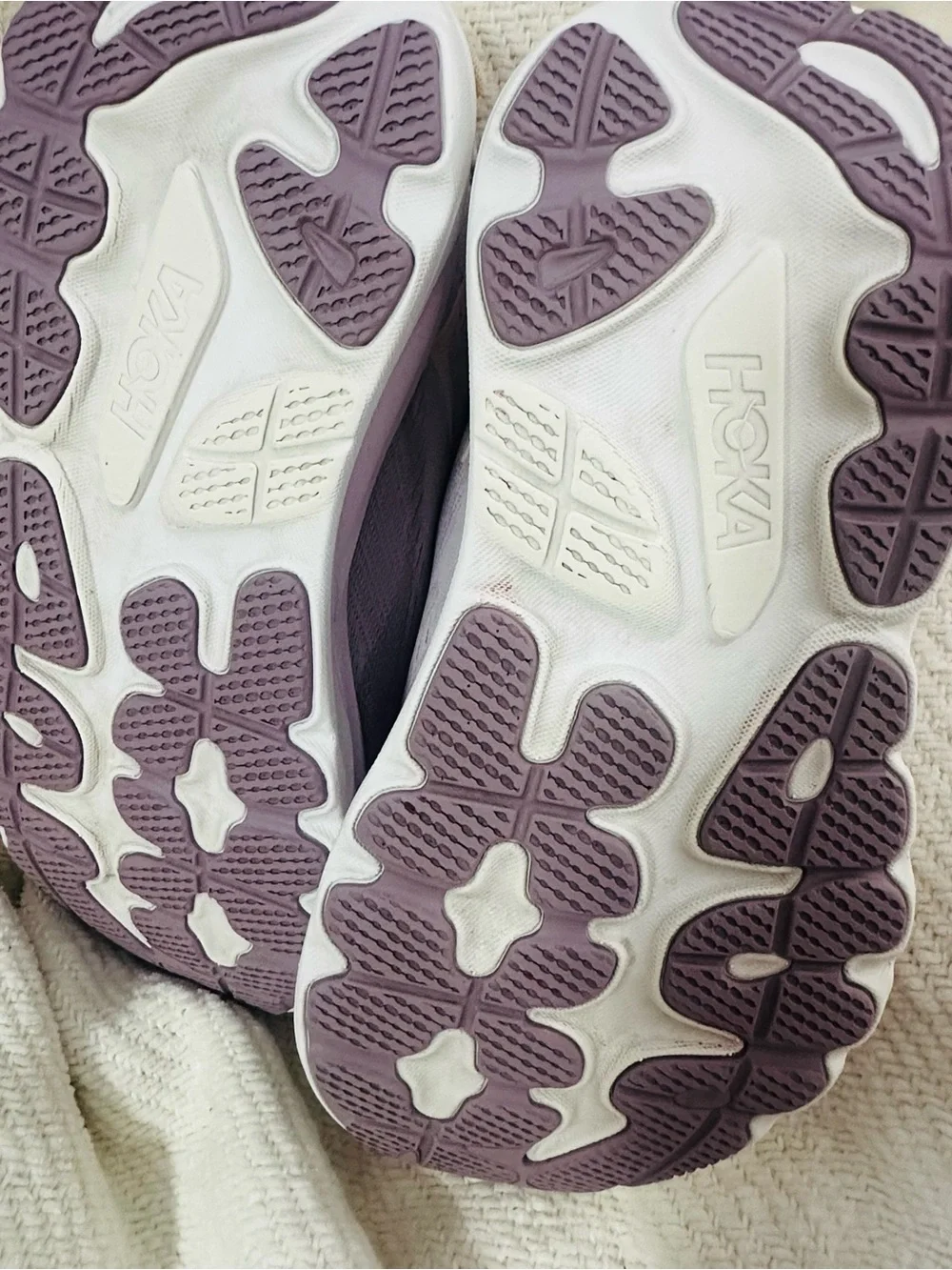 Hoka Women’s Pale Lavender Athletic Running Shoes